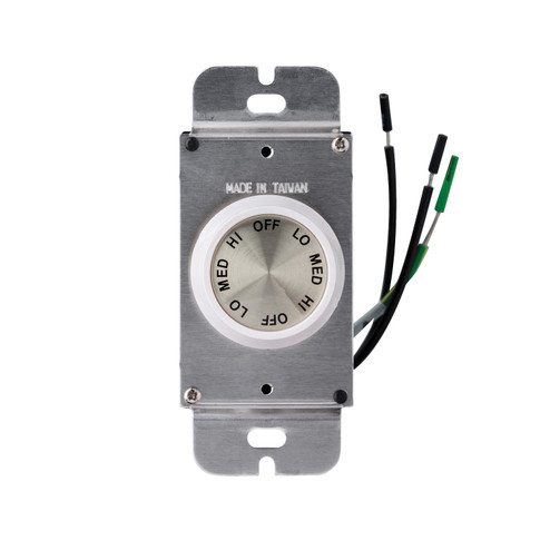 Universal 3 Speed Rotary Wall Control in White (71|ESWC-1)