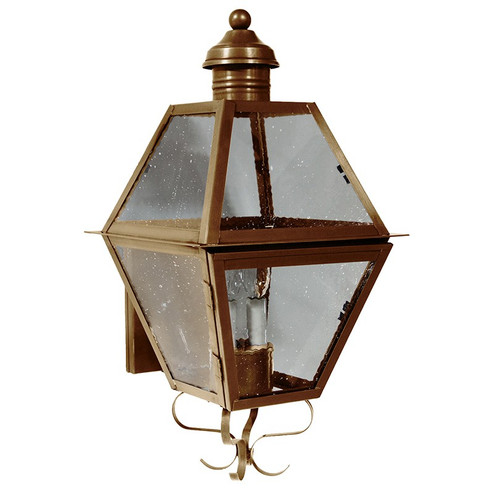 Boston Two Light Wall Mount in Antique Brass (196|1001-AB-LT2-SMG)