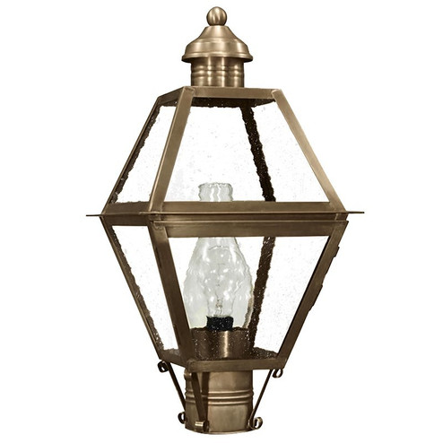 Boston One Light Post Mount in Dark Antique Brass (196|1003-DAB-CIM-SMG)