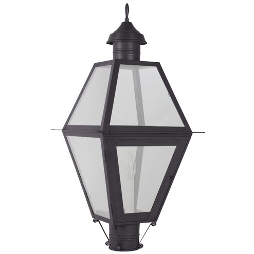 Boston Three Light Post Mount in Dark Brass (196|1013-DB-LT3-FST)