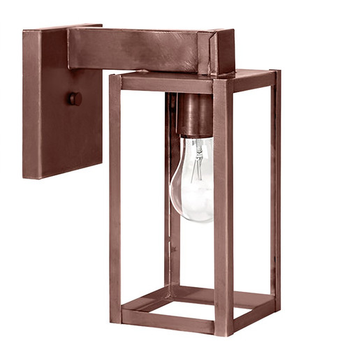 Uptown One Light Wall Mount in Antique Copper (196|10517-AC-MED-CLR)