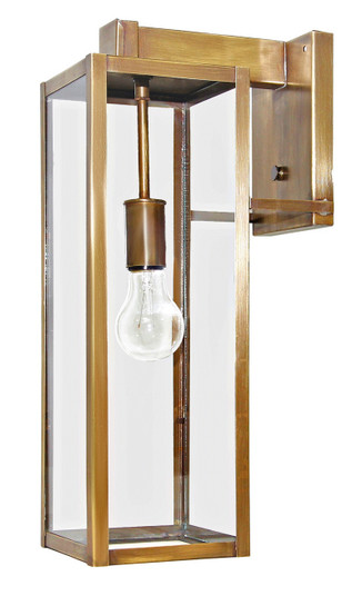 Uptown One Light Wall Mount in Antique Brass (196|10527-AB-MED-CLR)