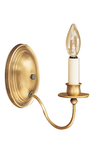 Sconce One Light Wall Sconce in Antique Brass (196|119-AB-LT1)