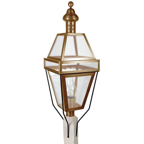 Boston One Light Post Mount in Antique Brass (196|1253-AB-CIM-FST)