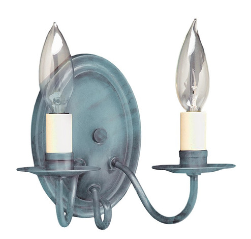 Sconce Two Light Wall Sconce in Verdi Gris (196|129-VG-LT2)