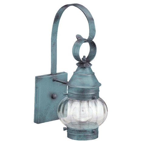 Cageless One Light Wall Mount in Verdi Gris (196|2011-VG-MED-OPT)
