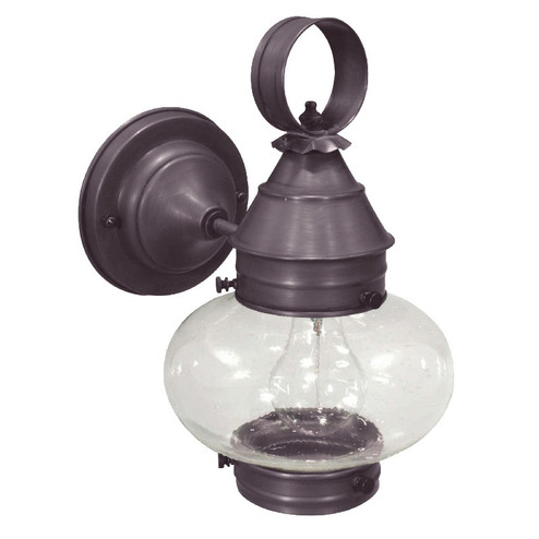 Cageless One Light Wall Mount in Dark Brass (196|2025-DB-MED-CSG)