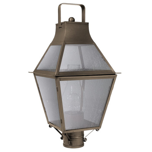 Uxbridge One Light Post Mount in Dark Antique Brass (196|2243-DAB-CIM-SMG)