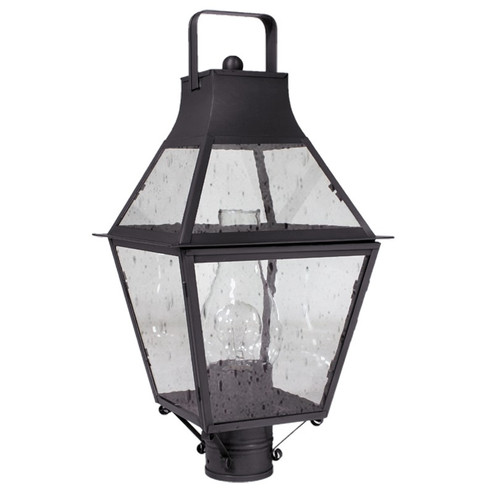Uxbridge One Light Post Mount in Dark Brass (196|2243-DB-CIM-CSG)