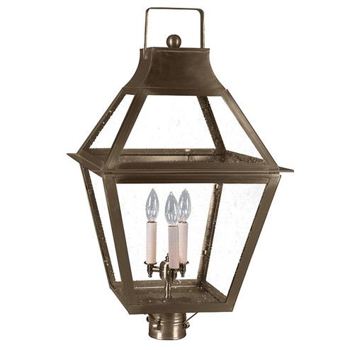 Uxbridge Three Light Post Mount in Dark Antique Brass (196|2253-DAB-LT3-SMG)
