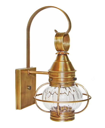 Onion One Light Wall Mount in Antique Brass (196|2511-AB-MED-OPT)