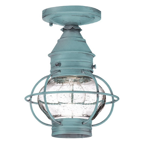 Onion One Light Flush Mount in Verdi Gris (196|2514-VG-MED-CSG)