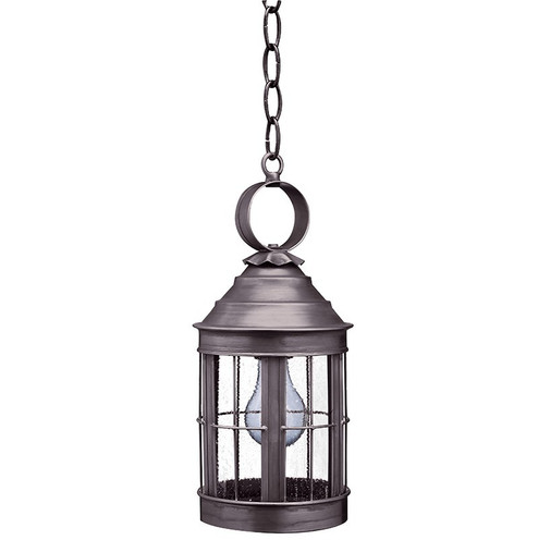 Heal One Light Hanging Lantern in Dark Brass (196|3312-DB-MED-SMG)