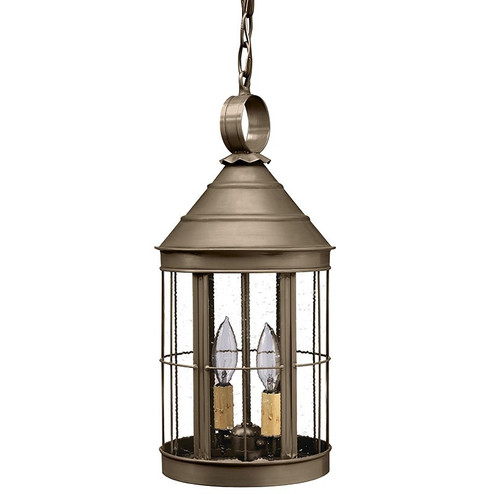 Heal Two Light Hanging Lantern in Dark Antique Brass (196|3332-DAB-LT2-CSG)