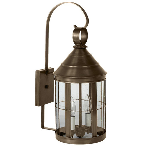 Heal Two Light Wall Mount in Dark Antique Brass (196|3337-DAB-LT2-CSG-OB)