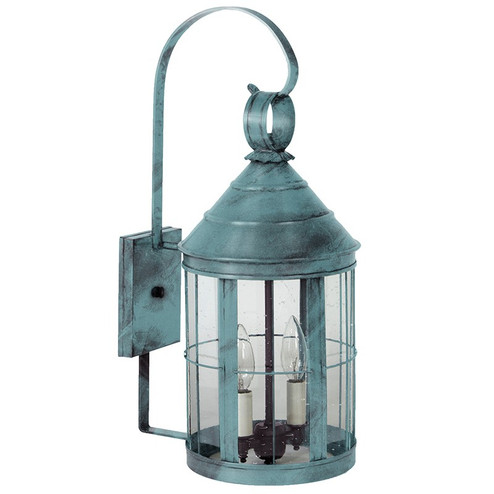 Heal Two Light Wall Mount in Verdi Gris (196|3337-VG-LT2-CSG-OB)
