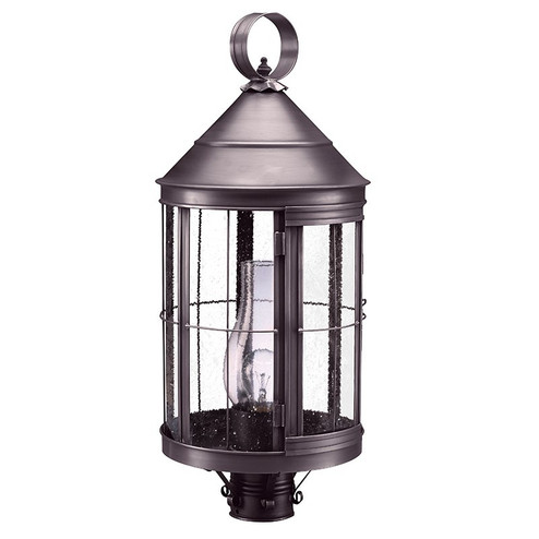 Heal One Light Post Mount in Dark Brass (196|3353-DB-CIM-SMG)