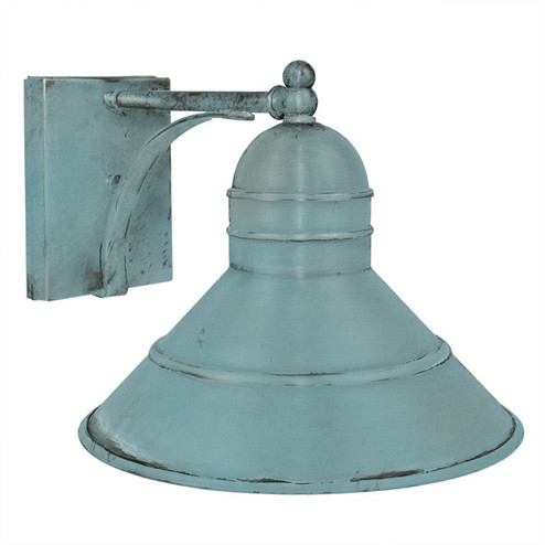 Barn One Light Wall Mount in Verdi Gris (196|3421-VG-MED)