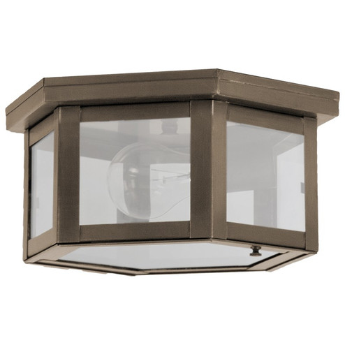 Flush One Light Flush Mount in Dark Antique Brass (196|4504-DAB-MED-FST)