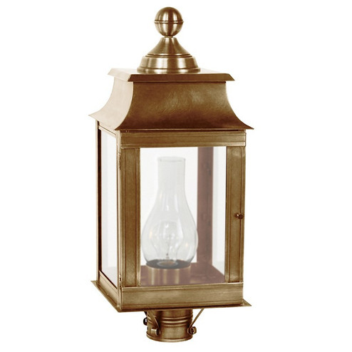 Concord One Light Post Mount in Antique Brass (196|5633-AB-CIM-FST)
