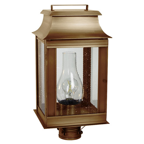 Concord One Light Post Mount in Antique Brass (196|5643-AB-CIM-SMG)