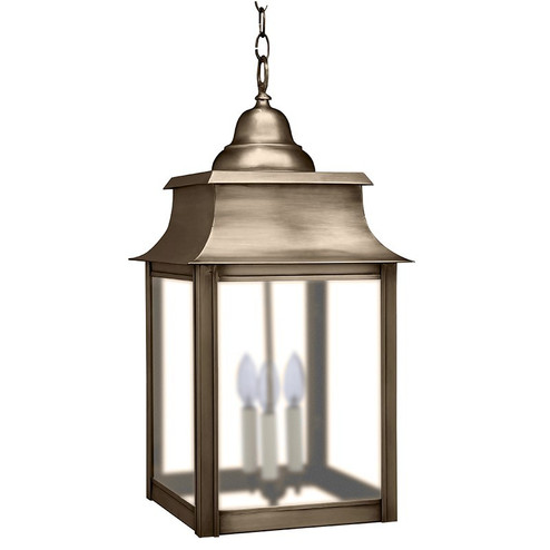 Concord Three Light Hanging Lantern in Dark Antique Brass (196|5652-DAB-LT3-FST)