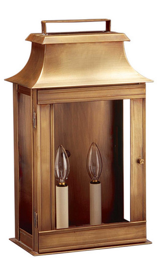 Concord Two Light Wall Mount in Antique Brass (196|5721-AB-LT2-CLR)