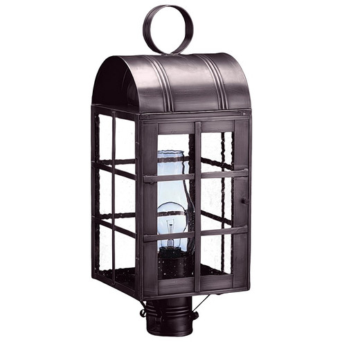 Adams One Light Post Mount in Dark Brass (196|6153-DB-CIM-SMG)