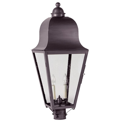 Imperial Two Light Post Mount in Dark Brass (196|6423-DB-LT2-SMG)