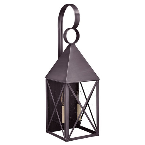 York Two Light Wall Mount in Dark Brass (196|7051-DB-LT2-CSG)