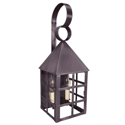 York Two Light Wall Mount in Dark Brass (196|7131-DB-LT2-SMG)
