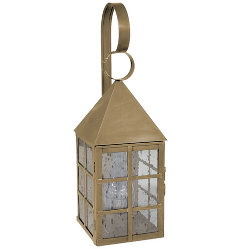 York One Light Wall Mount in Antique Brass (196|7141-AB-CIM-CSG)