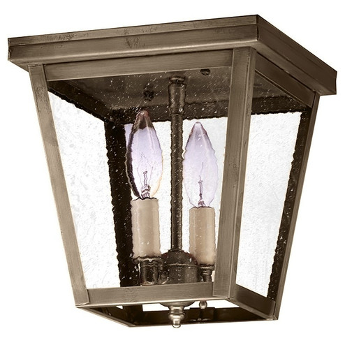 Flush Two Light Flush Mount in Dark Antique Brass (196|7324-DAB-LT2-SMG)