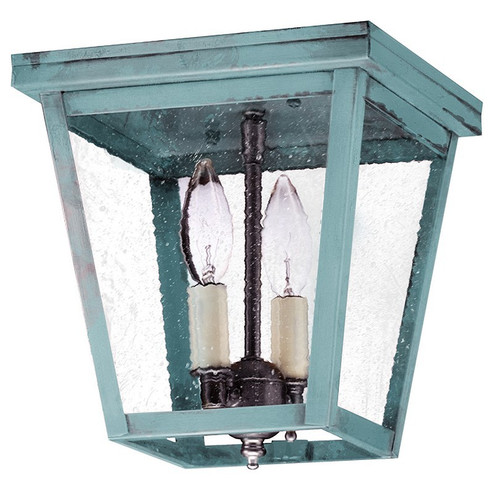 Flush Two Light Flush Mount in Verdi Gris (196|7324-VG-LT2-SMG)