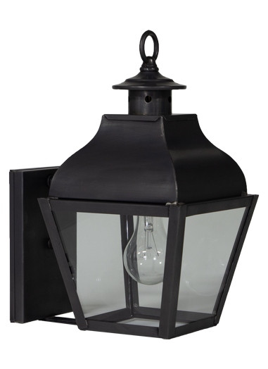 Stanfield One Light Wall Mount in Dark Brass (196|7611-DB-MED-CLR)