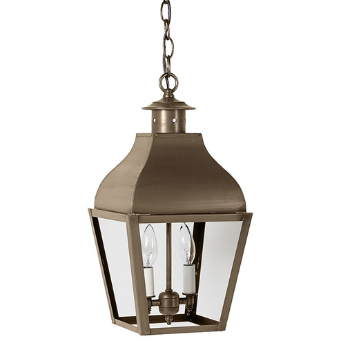 Stanfield Two Light Hanging Lantern in Dark Antique Brass (196|7632-DAB-LT2-CLR)