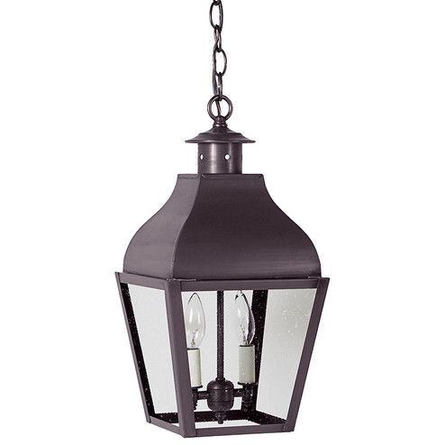 Stanfield Two Light Hanging Lantern in Dark Brass (196|7632-DB-LT2-SMG)