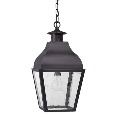 Stanfield One Light Hanging Lantern in Dark Brass (196|7632-DB-MED-CSG)
