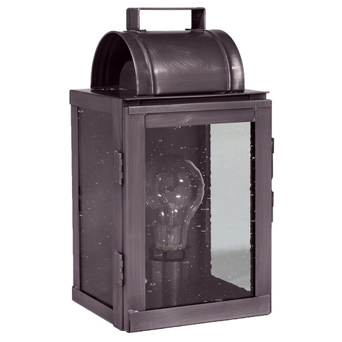 Livery One Light Wall Mount in Dark Brass (196|8011-DB-MED-CSG)