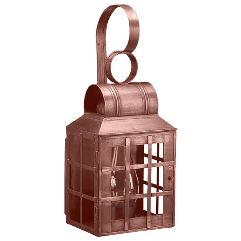 Lynn One Light Wall Mount in Antique Copper (196|8131-AC-CIM-CLR)