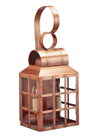 Lynn Two Light Wall Mount in Antique Copper (196|8131-AC-LT2-CLR)