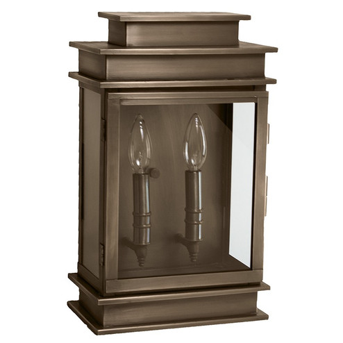 Empire Two Light Wall Mount in Dark Antique Brass (196|8811-DAB-LT2-CLR)