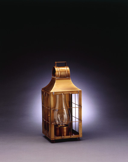 Livery One Light Wall Mount in Antique Brass (196|9231-AB-CIM-CLR)