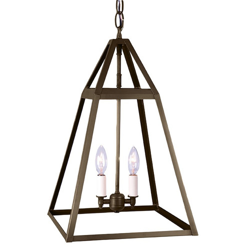 Foyer Two Light Hanging Lantern in Dark Antique Brass (196|9722-DAB-LT2-NG)