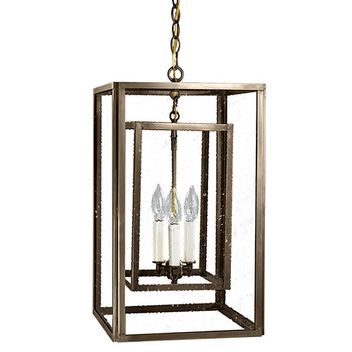 Foyer Two Light Hanging Lantern in Dark Antique Brass (196|SS1220-DAB-LT3-SMG)