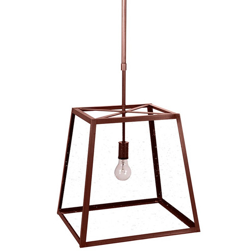 Foyer One Light Hanging Lantern in Antique Copper (196|ST1216-AC-MED-CSG)