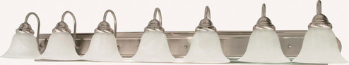 Ballerina Seven Light Vanity in Brushed Nickel (72|60-291)