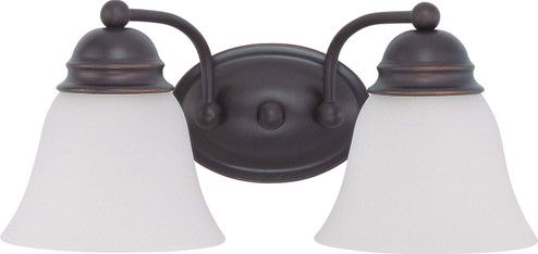 Empire Two Light Vanity in Mahogany Bronze (72|60-3166)