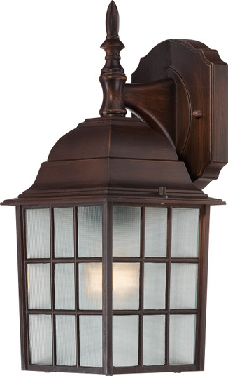 One Light Wall Lantern in Rustic Bronze (72|60-3481)