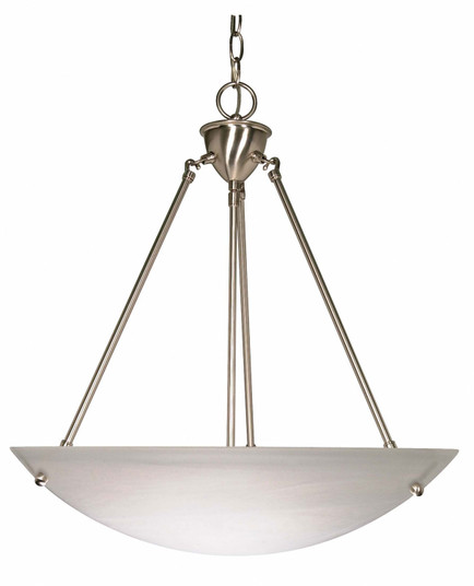Pendants Brushed Nickel Three Light Pendant in Brushed Nickel (72|60-370)
